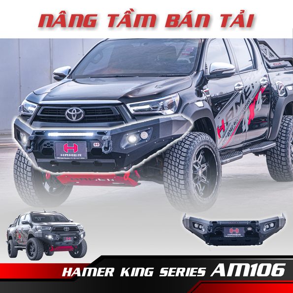 HAMER 4×4 KING SERIES AM106 CHO TOYOTA HILUX ROCCO 2021
