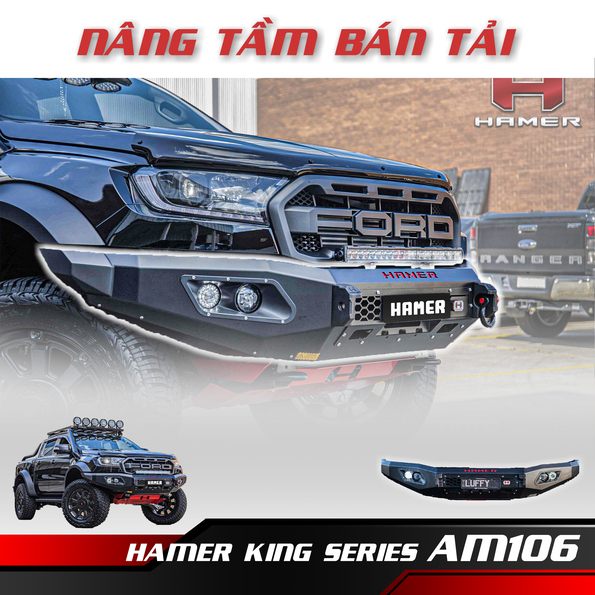 HAMER 4×4 KING SERIES AM106 CHO FORD RANGER RAPTOR (2018+)