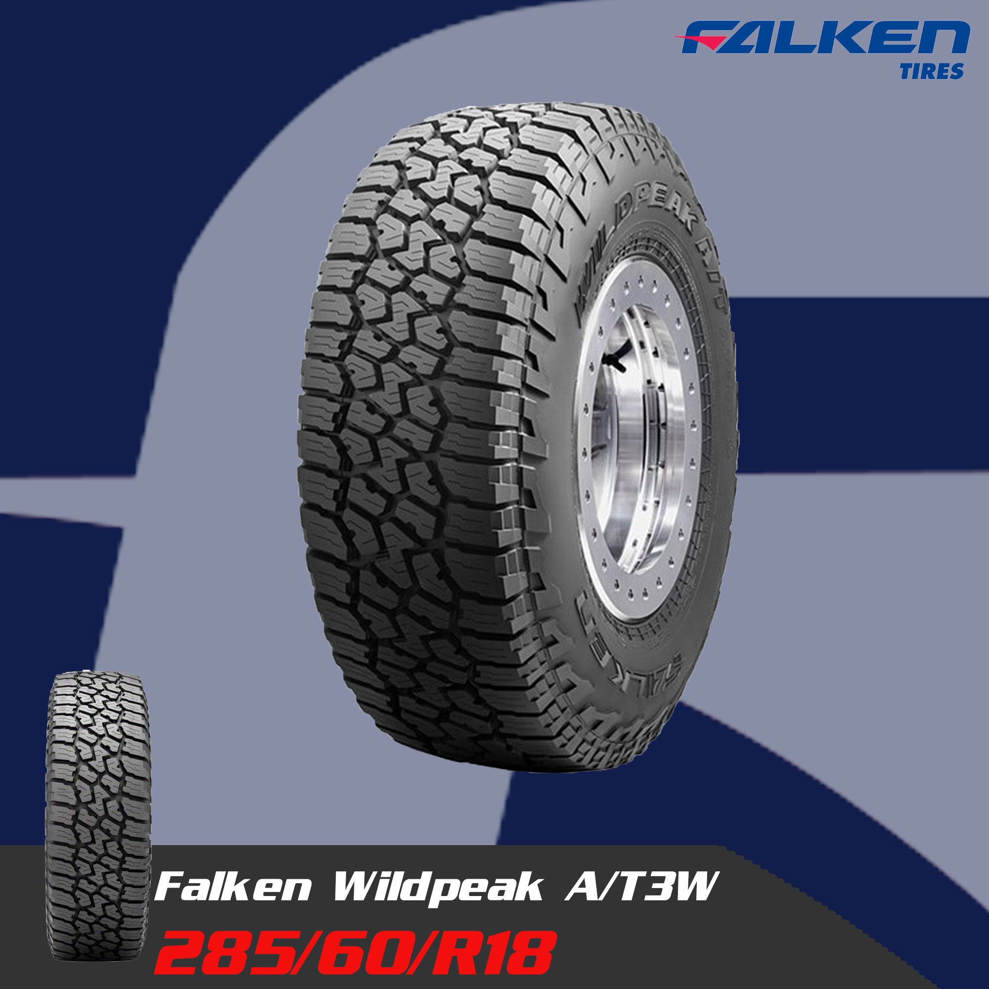 LỐP FALKEN WILDPEAK A/T3W 285/60/R18