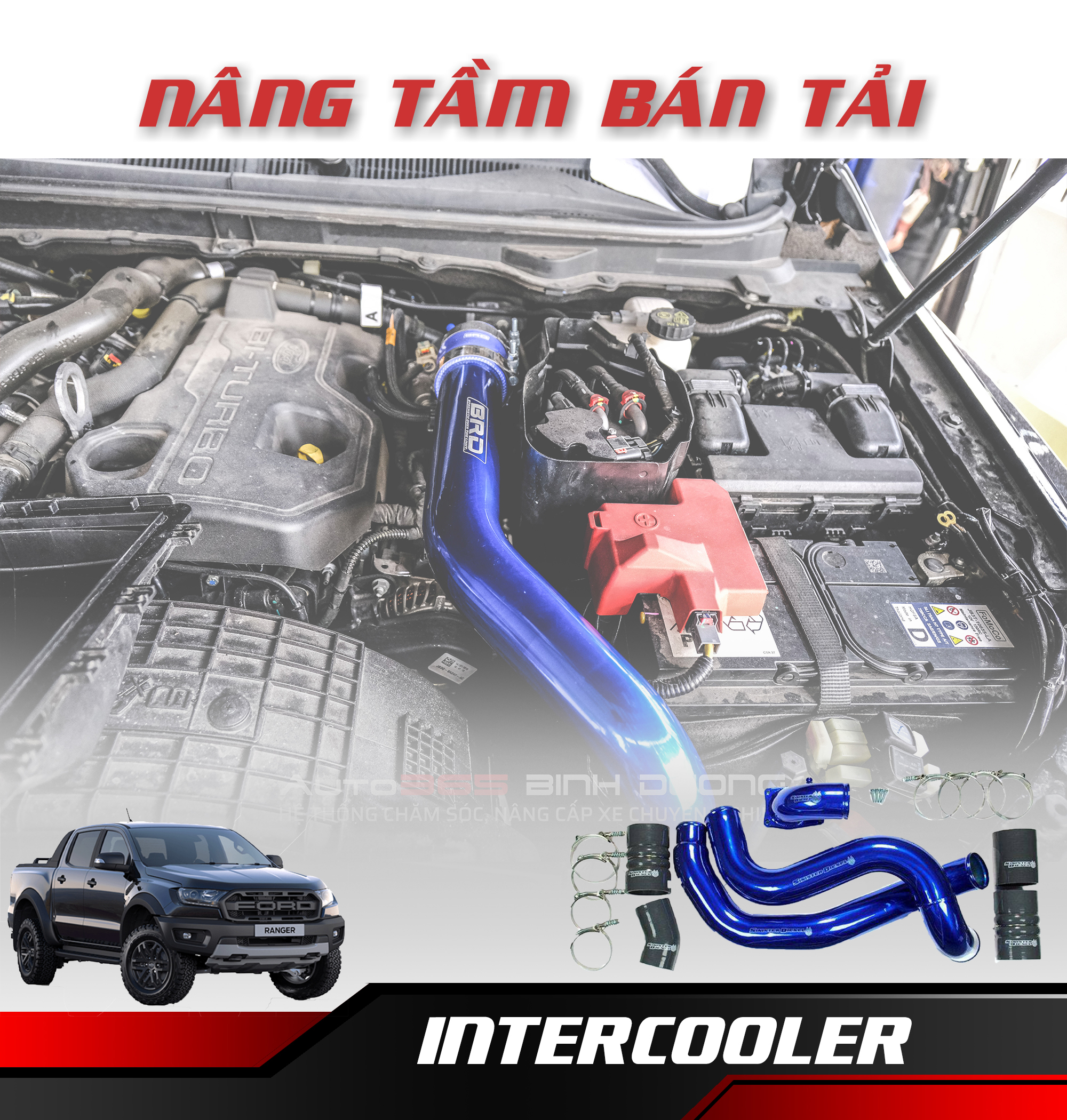 ỐNG INTERCOOLER BRD TURBO THÁI LAN