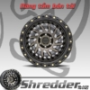 Mâm Black Rhino Shredder Rf 17 Inch Đen Mờ - Auto365 Bình Dương mamShredder