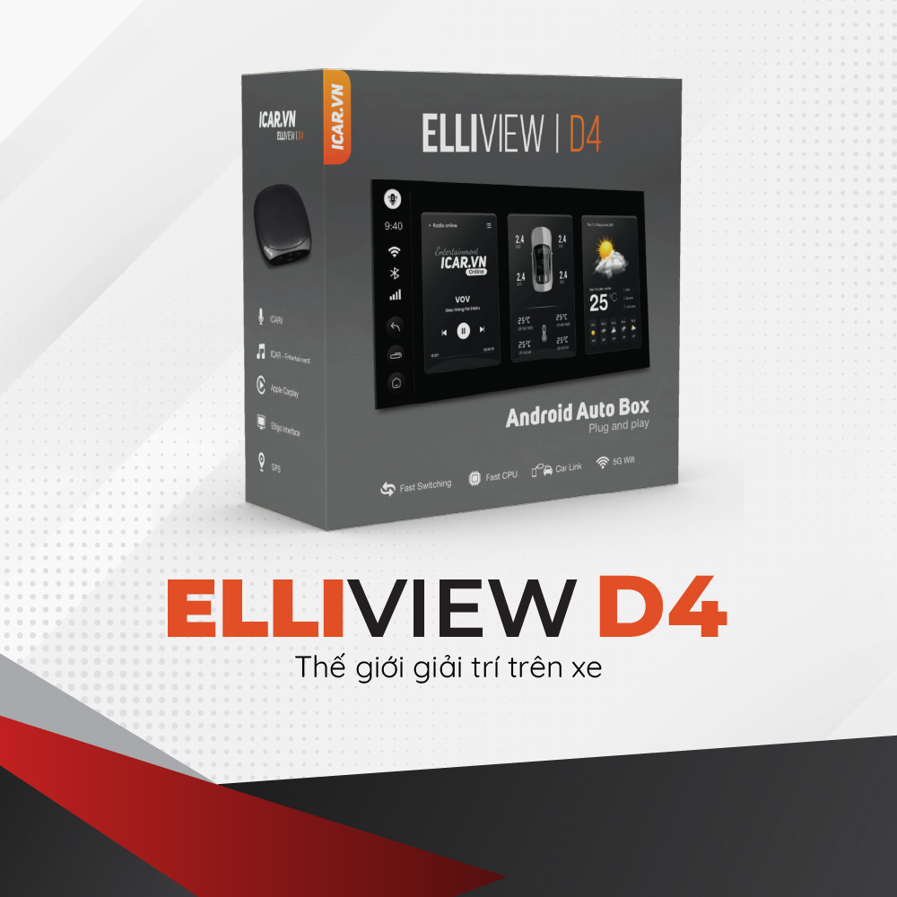 Android auto box ICAR Ellivew D4