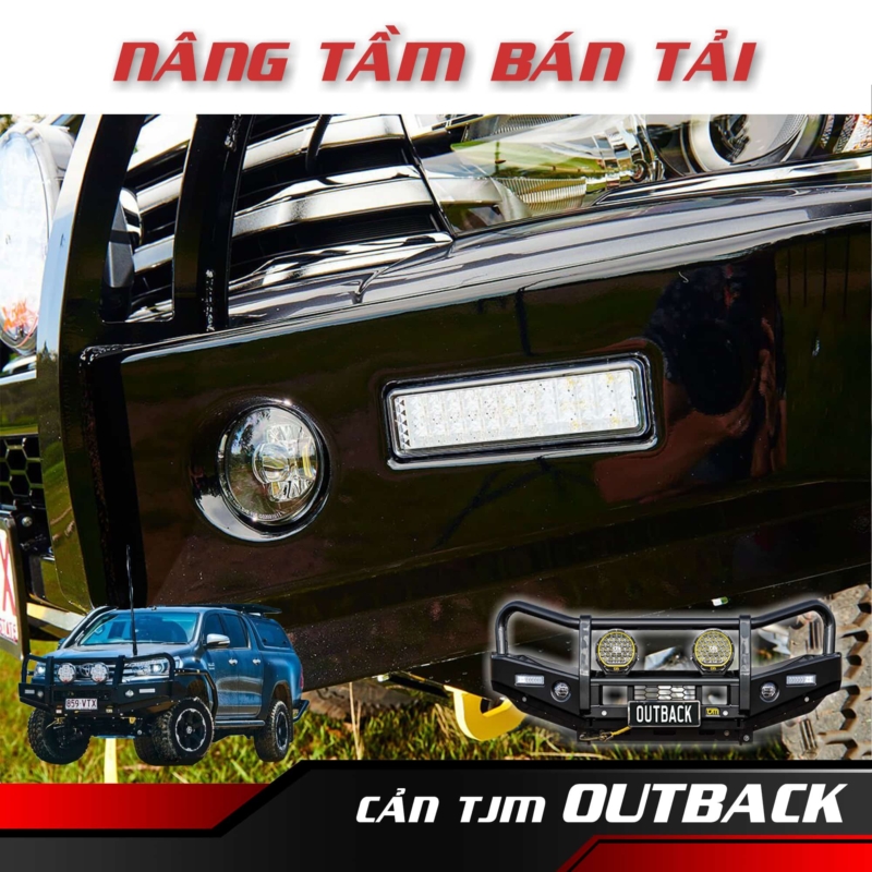 CAN TJM OUTBACK BULL BAR CHO TOYOTA HILUX VA FORTUNER 2015 2018 sp1