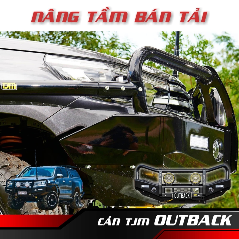 CAN TJM OUTBACK BULL BAR CHO TOYOTA HILUX VA FORTUNER 2015 2018 sp3