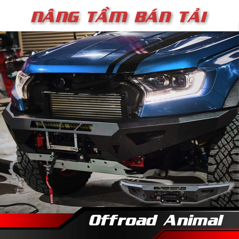 Can Offroad Animal Predator Bull bar cho Ford Ranger 2015 sp1