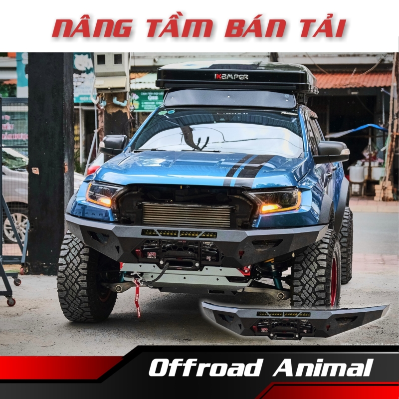 Can Offroad Animal Predator Bull bar cho Ford Ranger 2015 sp3