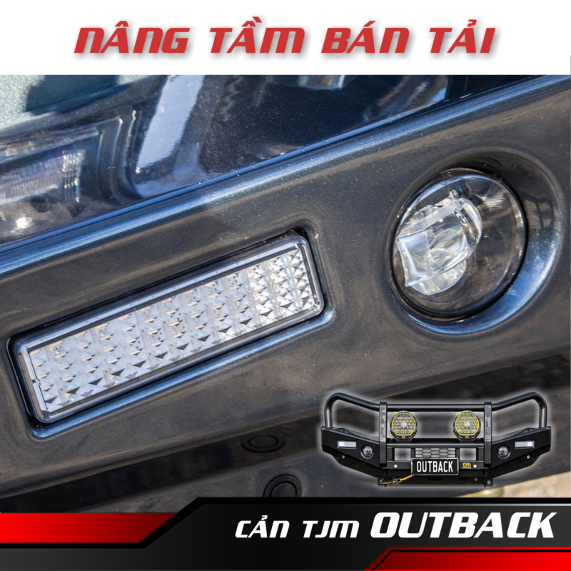 Tjm Outback Bull Bar T13 Cho Ford Ranger &Amp; Everest (2015+) - Auto365 Bình Dương TJM OUTBACK BULL BAR T13 CHO FORD RANGER EVEREST 2015sp3