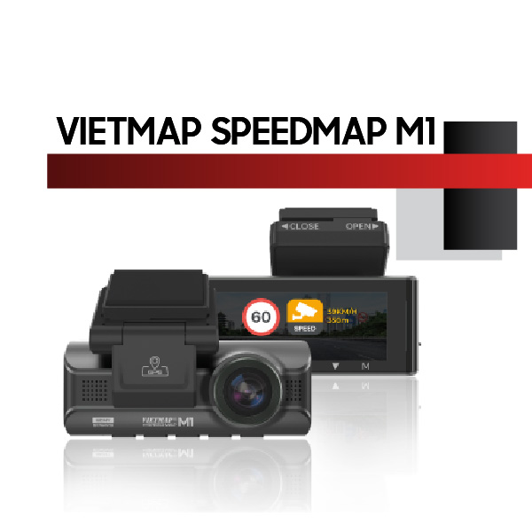 Camera Hành trình VIETMAP SPEEDMAP M1 | Cam Cảnh Báo Tốc Độ