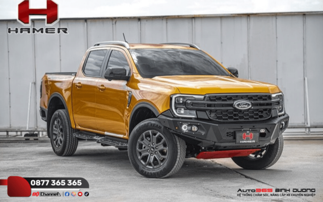 Nâng cấp ánh sáng cho Ford Ranger