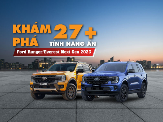 Tính Năng Ẩn Ford Ranger 2023 - Everest 2023 Next Gen
