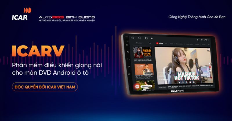 ICAR Elliview Điều khiển giọng nói ICARV thông minh.
