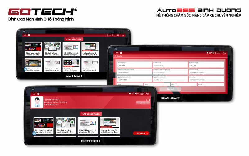 Bảo hành điện tử thuận tiện thông qua ứng dụng GOTECH Service