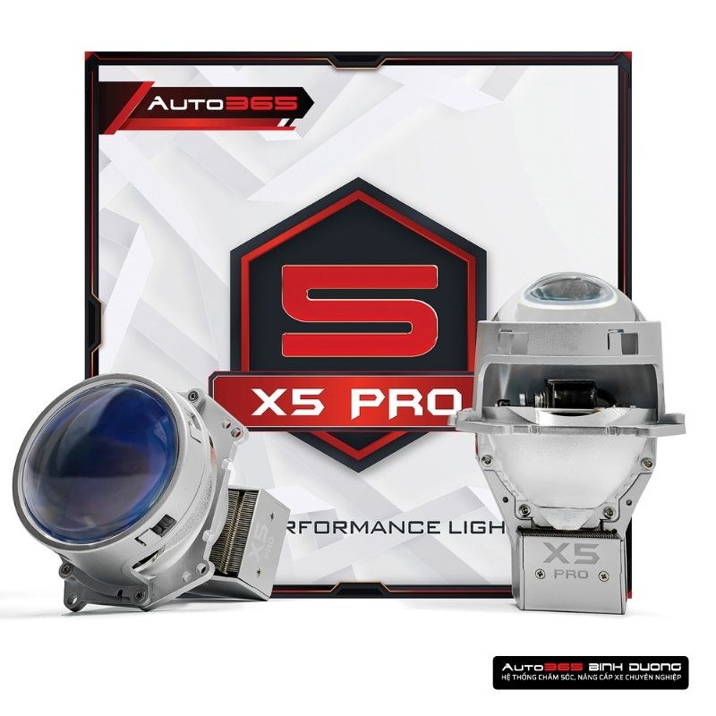 Bi Led X-Light X5 Pro | Đèn Bi Led Ô Tô Nhiệt Màu 5000K Cao Cấp