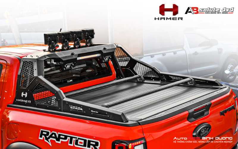 Khung Thể Thao Hamer Warrior Plus | Thanh Thể Thao Raptor 2023 - Auto365 Bình Dương khung the thao hamer warrio plus 3 9