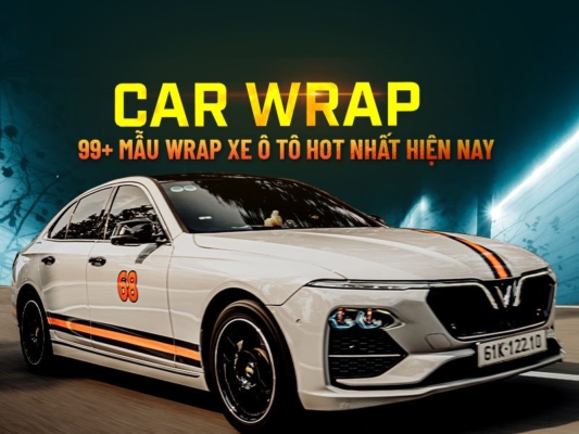 Wrap Đổi Màu Ô Tô | 99+ Mẫu Wrap Xe Ô Tô Hot Nhất Hiện Nay