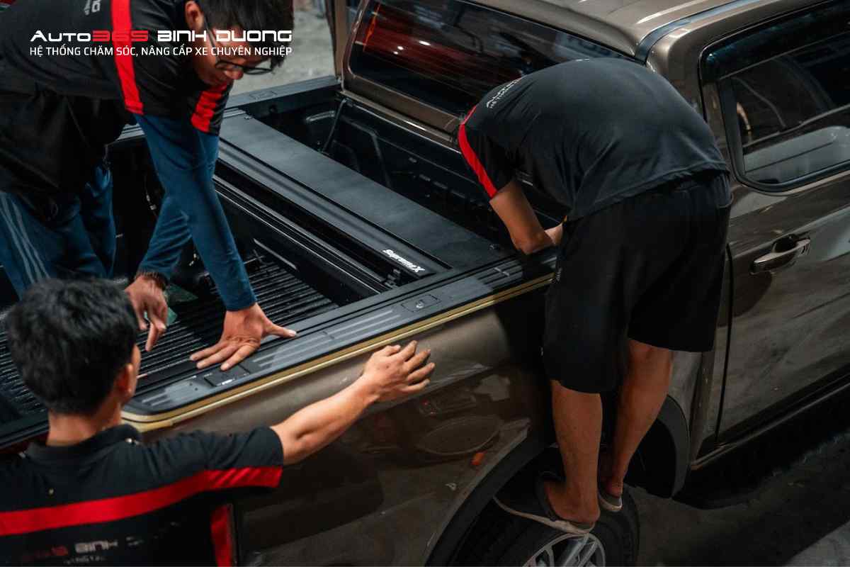 Nắp Thùng Cuộn Điện Supremex | Nắp Thùng Bán Tải Đỉnh Cao - Auto365 Bình Dương nap thung cuon dien ban tai supremex 14