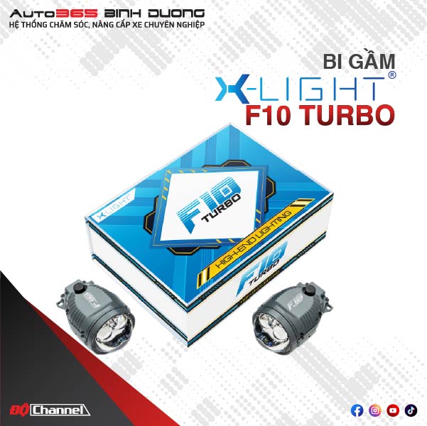 Bi Gầm LED X-Light F10 Turbo 2024