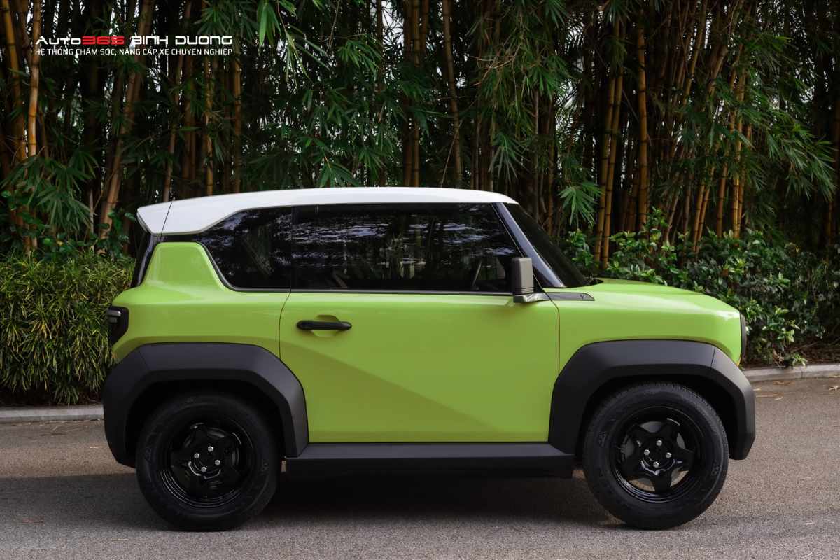 10+ Ý Tưởng Độ Xe Điện Vinfast Vf 3 Siêu Ngầu 2024 - Auto365 Bình Dương Dán đổi màu cho xe điện VF 3 độc đáo