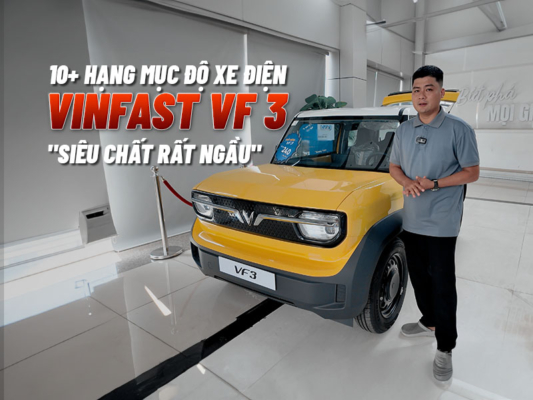 10+ Ý Tưởng Độ Xe Điện VinFast VF 3 Siêu Ngầu 2024