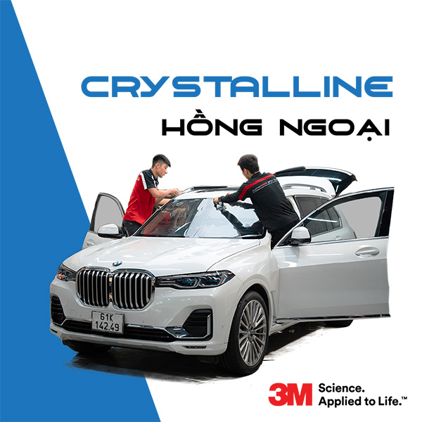 3M Crystalline Hồng Ngoại | Phim Cách Nhiệt 3M Chính Hãng