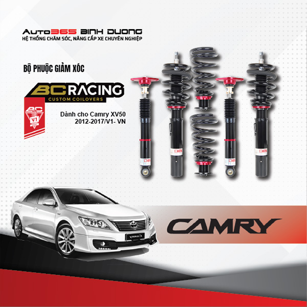 Phuộc BC Racing Toyota Camry XV50 2012-2017 V1-VN