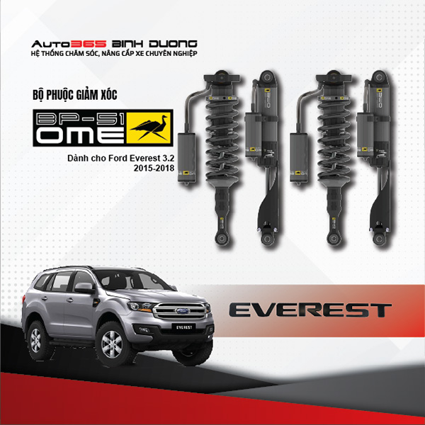Phuộc OME BP51 Ford Everest 2.0 2018-2021