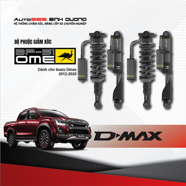 Phuộc OME BP51 Isuzu Dmax 2012-2020
