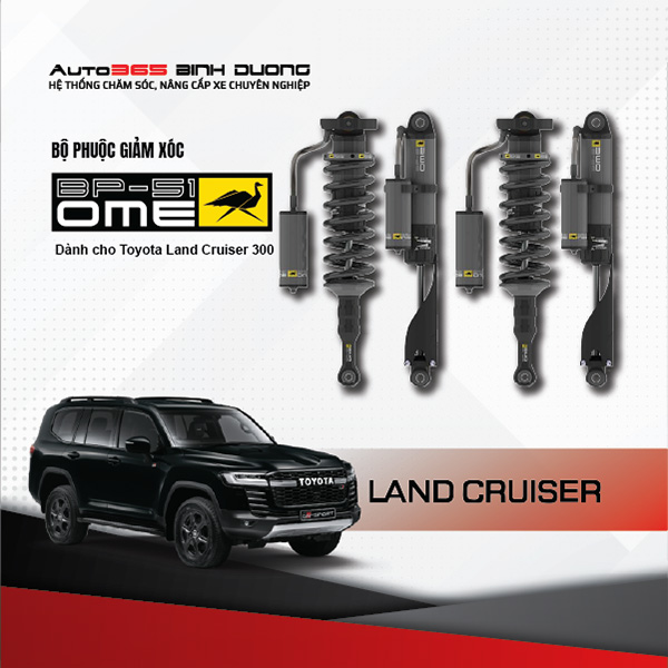Phuộc OME BP51 Toyota Land Cruiser 300