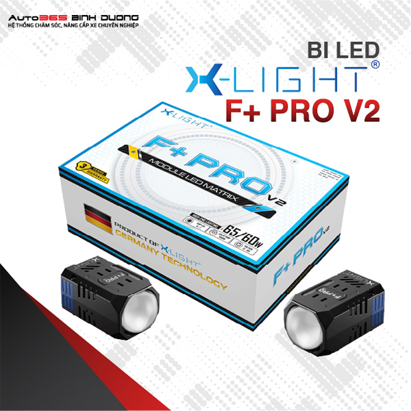 Đèn Bi LED X-Light F+ Pro V2 - Thế Hệ Thứ 2