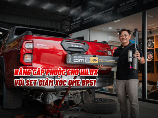 Nâng Cấp Phuộc Toyota Hilux Giá Tốt Với Giảm Xóc OME BP51