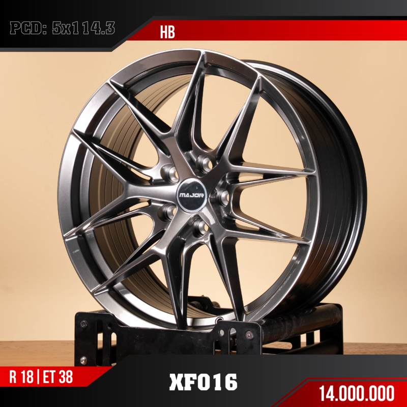 Mâm MAJOR XF016 HB 18 Inch ET38