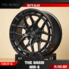 Oasis HM 6 Matte Black 20 Inch ET15