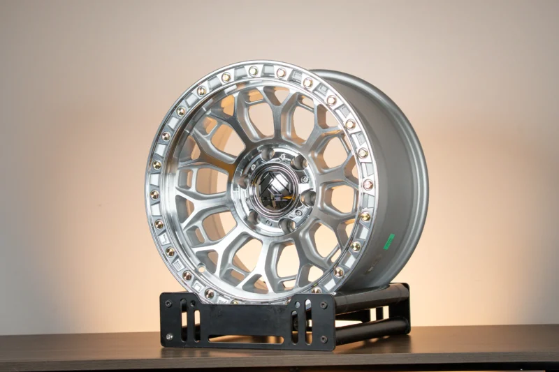 Mâm Fuel FC901 Talon Gross Silver With Machined Face