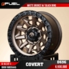 MAM FUEL COVERT D696 MATTE BRONZE BLACK RING 16 INCH ET1