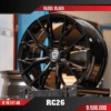 MAM VF3 RC26 GLOSS BLACK 16 INCH ET40