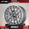 MÂM FUEL REVOLT FC888 HYPER SILVER W MACHINED FACE