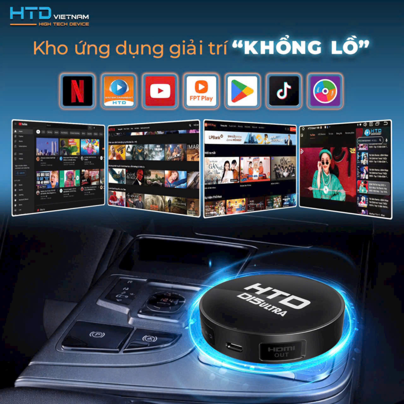 Android Box Htd D15 Ultra New - Auto365 Bình Dương android box d15 ultra 2