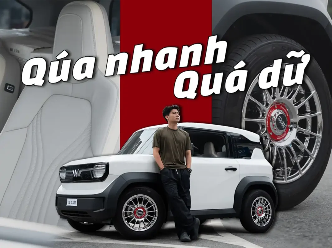 vf3 nâng cấp mâm và bọc da nội thất