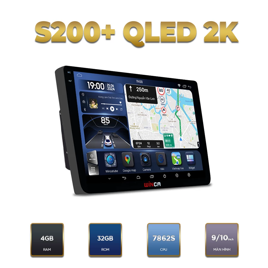 Màn Hình Android Winca S200+ QLED 2K