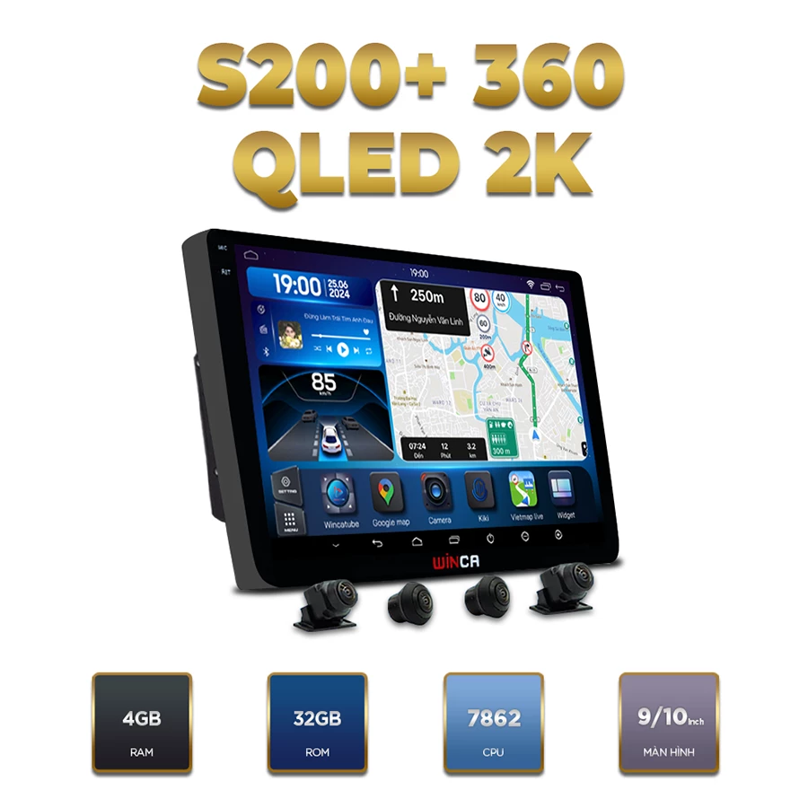 Màn Hình Android Winca S200+ QLED 2K PRO 360 Màn Hình Android Winca S200+ QLED 2K PRO 360