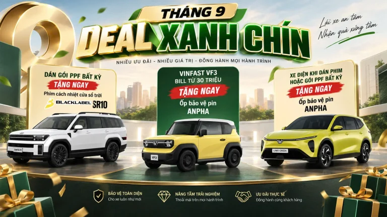 CHƯƠNG TRÌNH KHUYẾN MÃI THÁNG 9 CỰC HOT AUTO365 BÌNH DƯƠNG